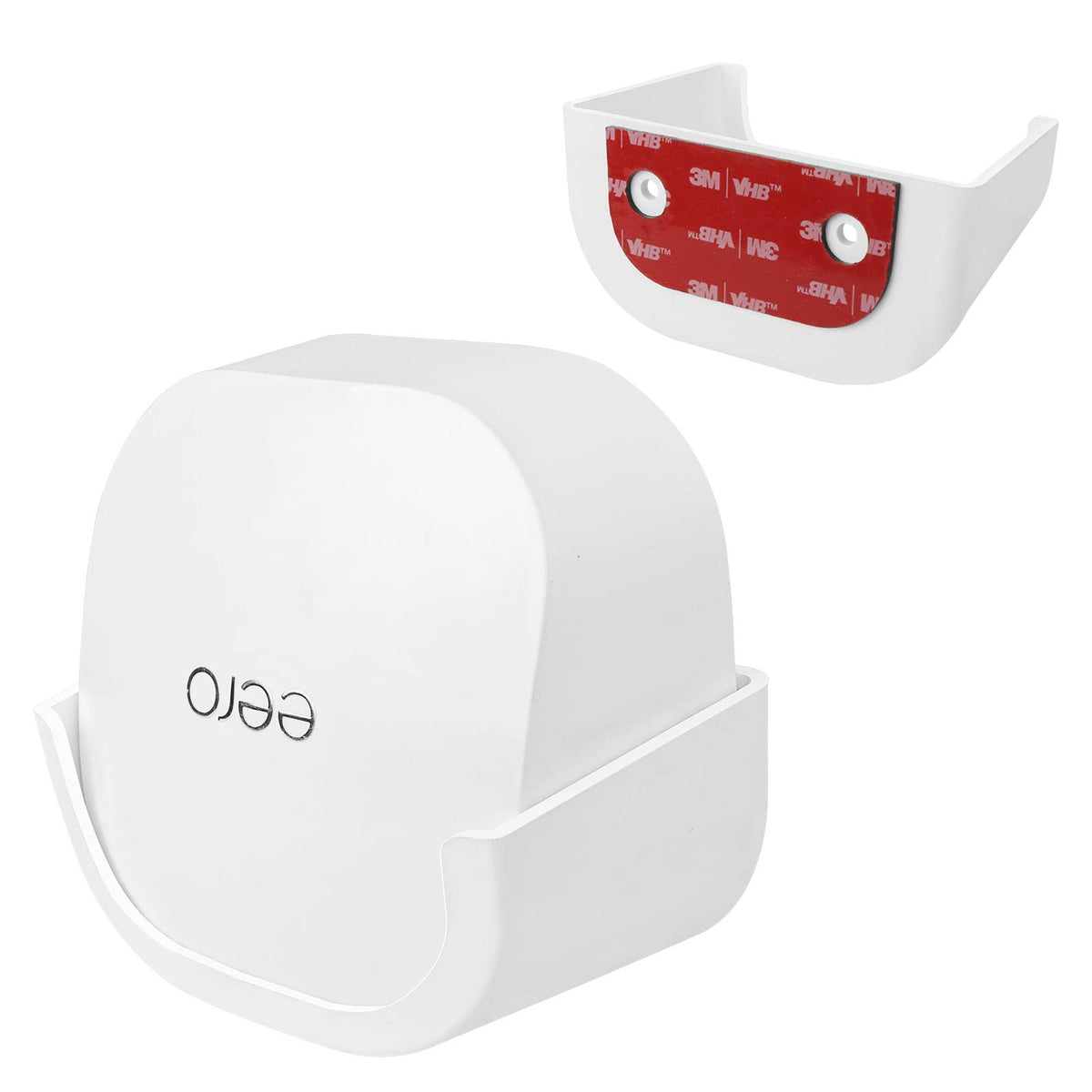 Wall Mount For Eero 6, Screwless Vhb Holder For Mounting Eero 6 Dual-Band Mesh Wi-Fi 6 Without Drilling (Strongly Adhesive, 1 Pack)(Not For Eero 6+)