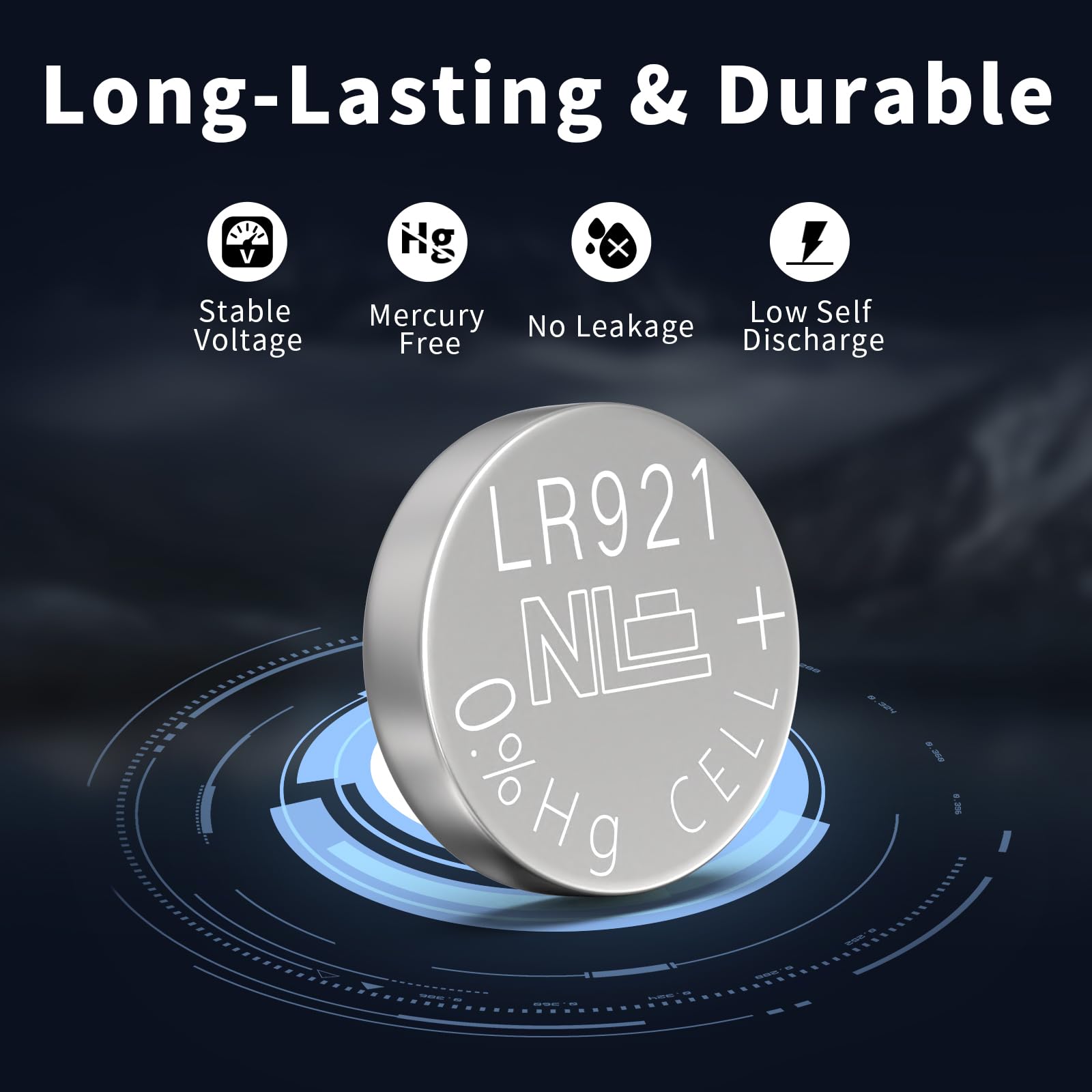 Pkcell 30Pcs Sr920Sw 371 370 Lr921 Ag6 Alkaline Watch Battery (30 Count(Pack Of 1))