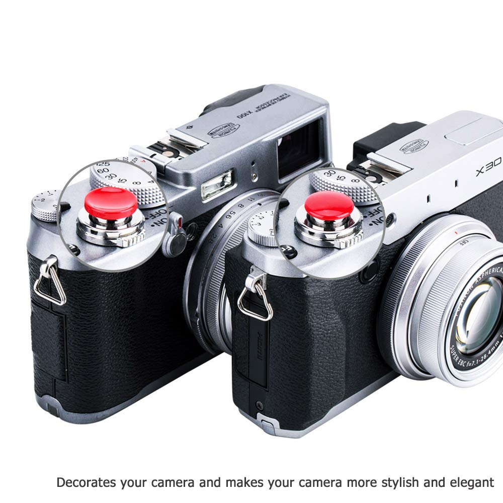 Jjc 2 Pack Camera Soft Shutter Release Button For Fuji Fujifilm X T3 X T4 X T2 X T50 X T30 X T20 X T10 X Pro3 X100Vi X100V X100F