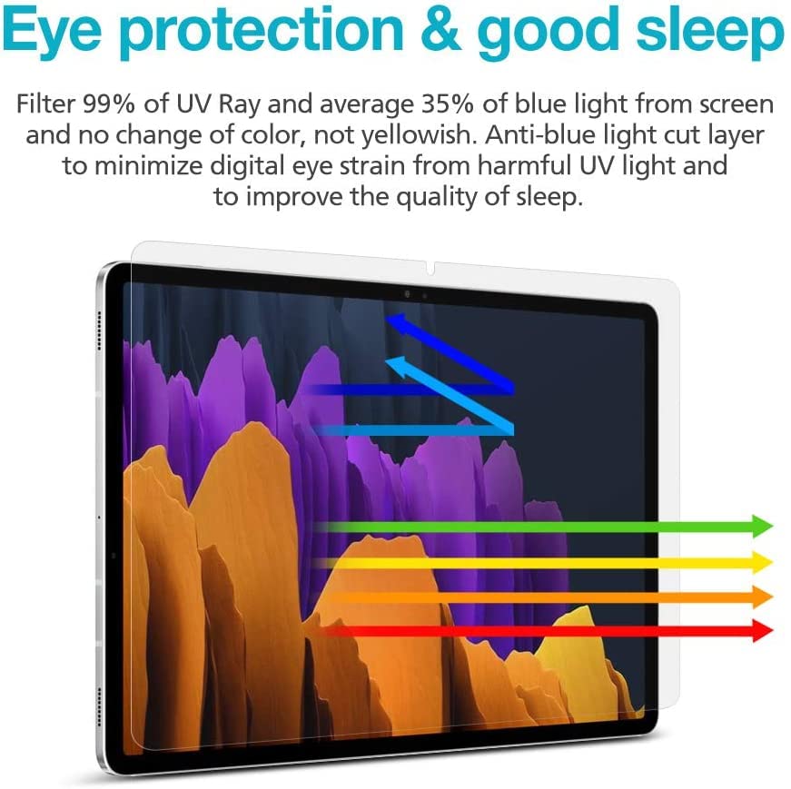 Diacube [1+1 Pack] Galaxy Tab S9 Ultra/S8 Ultra 14.6, Paperfeel Screen Protector 1Pc + Anti Glare Protector 1Pc, Matte Anti Glar