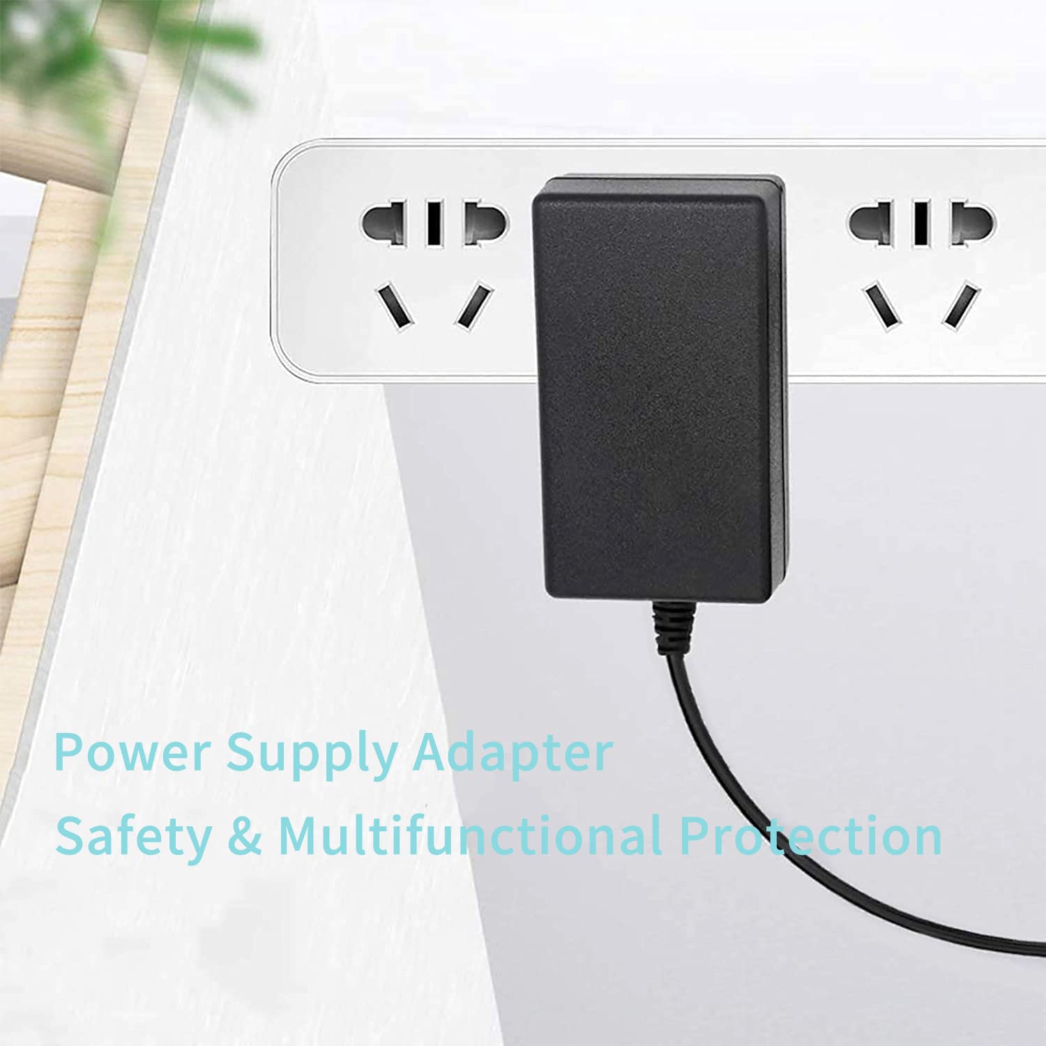 18V 1A Power Supply Adapter, [18 Volts 1 Amps, 6Ft Cord] Ac To Dc Plug 5.5 X 2.1Mm & 2.5Mm For 18Volt 100Ma ~ 1000Ma Equipment