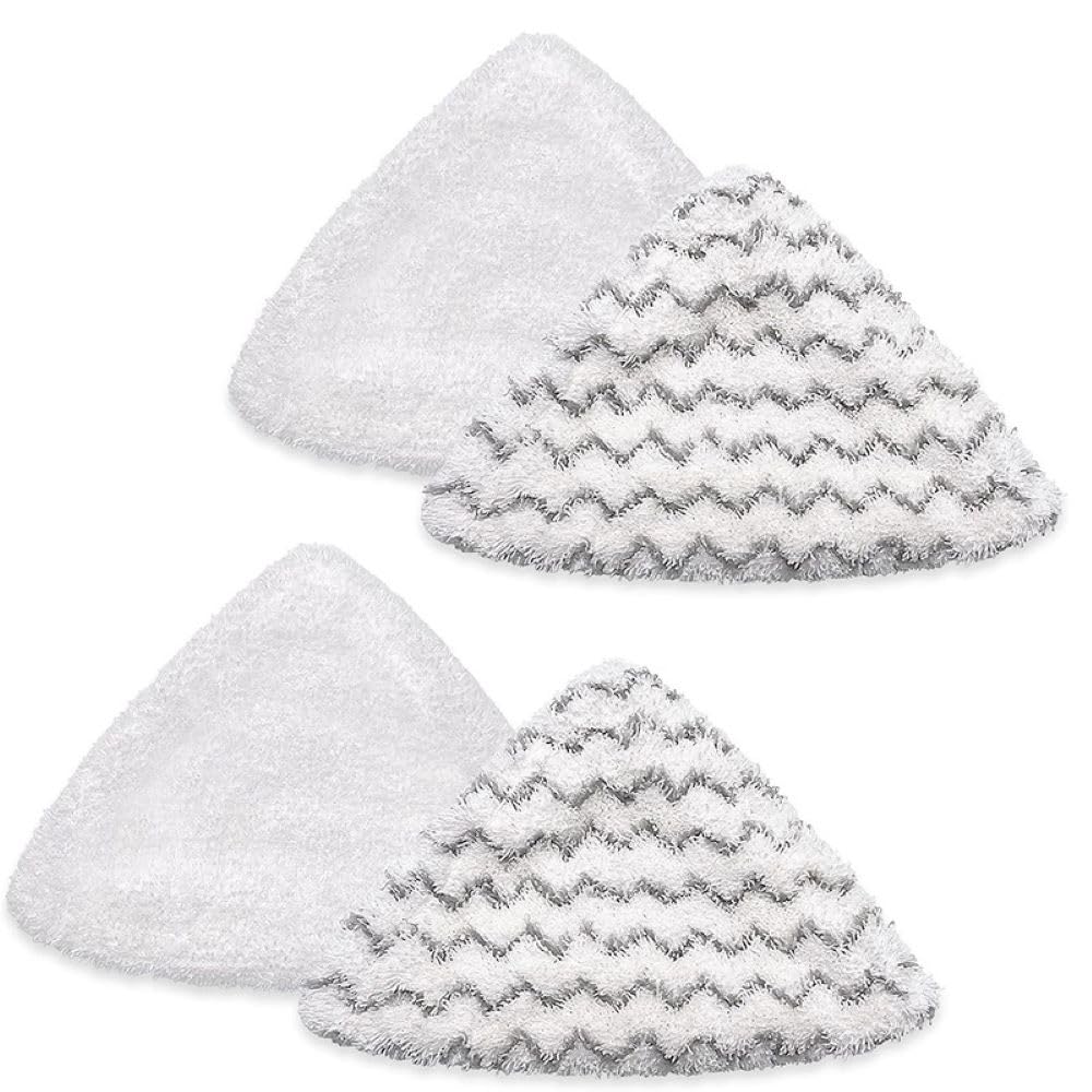 4 Pack Replacement Steam Mop Pads, Compatible With Bissel Bissell Poweredge And Powerforce Lift Off Steam Mop 2078, 2165, 20781