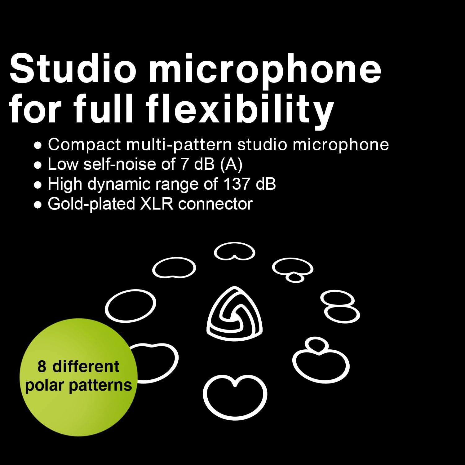 Lct 441 Flex Multi Pattern Large Diaphragm Condenser Microphone
