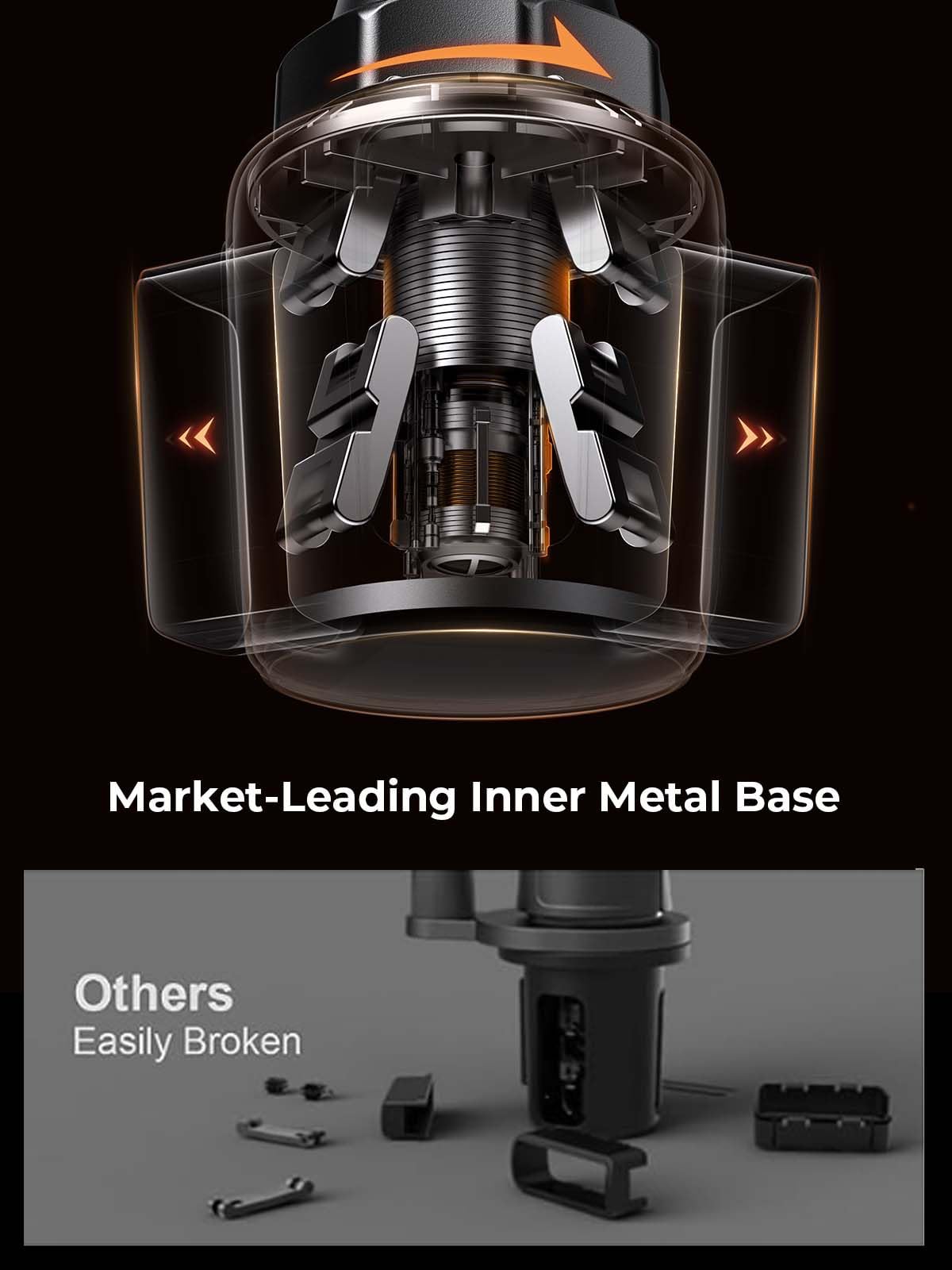 Lisen Cup Holder Phone Holder For Car Mount, Universal Car Cup Phone Holders For Your Car Adjustable Cell Phone Holder Car Acces