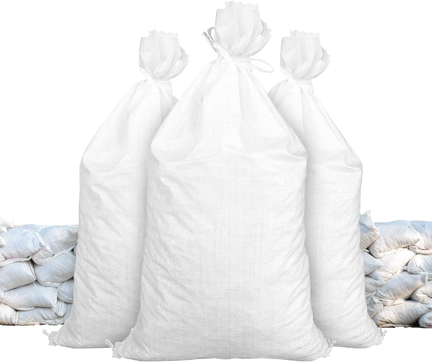 Sandbaggy Sandbags (14'' X 26'') | Military Grade | Protects Homes & Businesses From Flooding | Sand Bags Trusted By Us Military