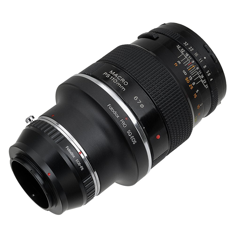 Fotodiox Pro Lens Mount Adapters, Bronica Sq (Sq-A, Sq-Am, Sq-Ai, Sq-B) Mount Lenses To Fujifilm X-Series Mirrorless Camera Adap