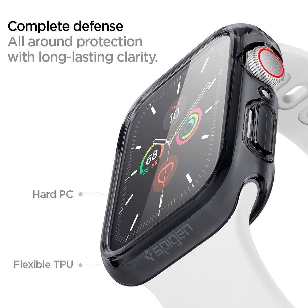 Spigen Ultra Hybrid Designed For Apple Watch Case With Screen Protector For Series Se3/Se2/6/Se/5/4 (44Mm) - Space Crystal