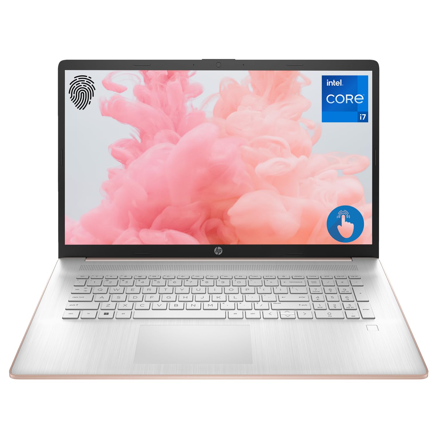 Hp Essential 17T Laptop, 17.3'' Hd+ Touchscreen, Intel Core I7 1355U, 32Gb Ram, 2Tb Ssd, Webcam, Hdmi, Backlit Keyboard, Fingerp