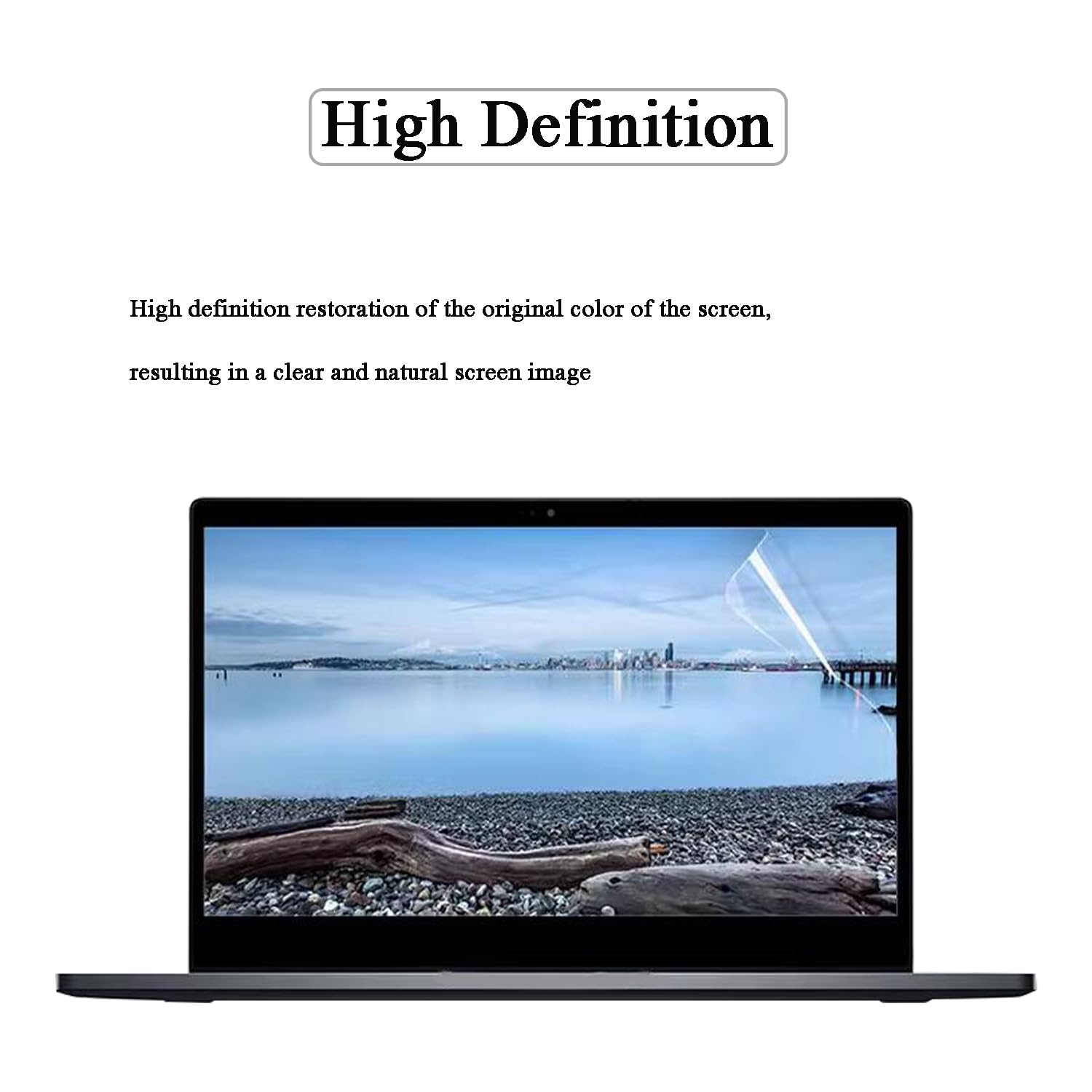 Yinoveen 2 Pack Matte Anti Glare Screen Protector For Macbook Air 13.6 Inch (M3/M2,A3113/A2681,2024/2022) Laptop, Eye Protection