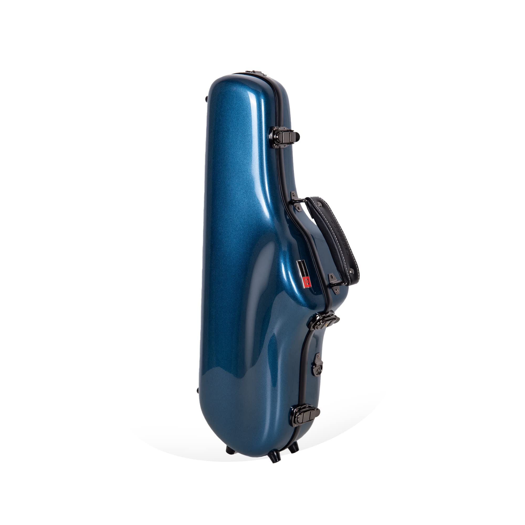 Crossrock Fiberglass Case Fits For Alto Saxophone With Removable Shoulder Straps Blue(Crf1020Asbl)