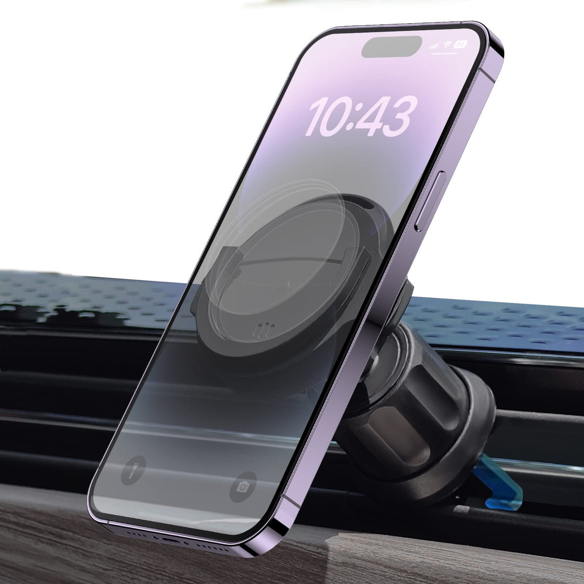 Daite Socket Phone Mount For Car Vent 360 Rotation Car Vent Phone Mount Holder Car Grips Dashboard Stand For Socket Mount Users