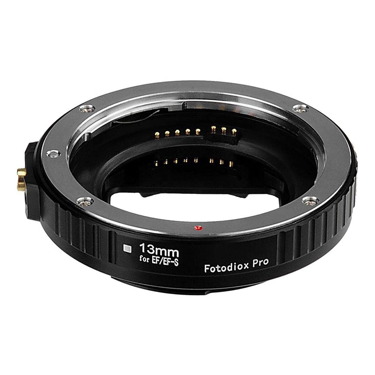 Fotodiox Pro Auto Macro Extension Tube, 13Mm Section   For Canon Eos Ef/Ef S Lenses For Extreme Close Up With Auto Exposure And