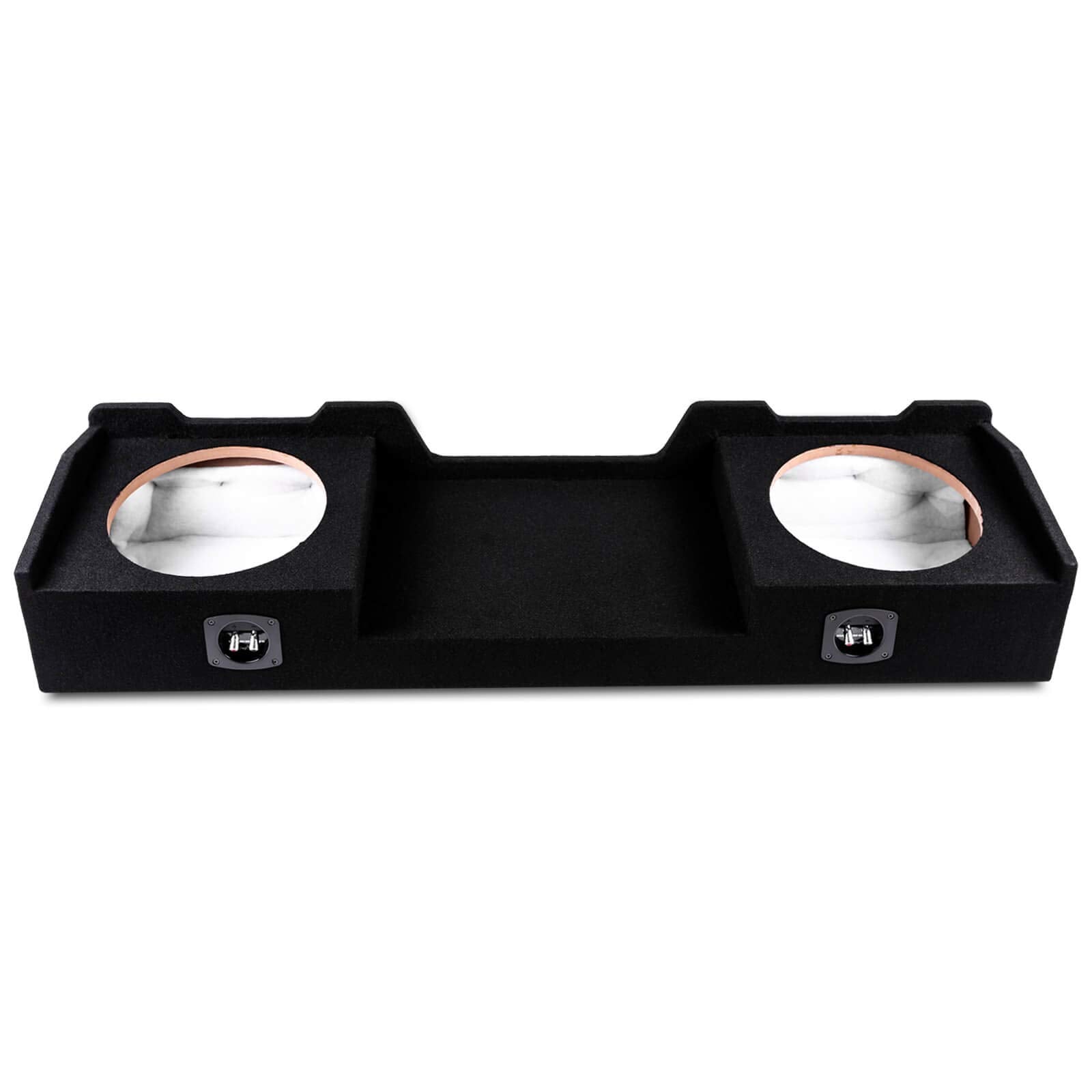 Skar Audio Dual 12' Subwoofer Enclosure Compatible With 1999 2006 Chevrolet Silverado/Gmc Sierra Extended Cab Trucks