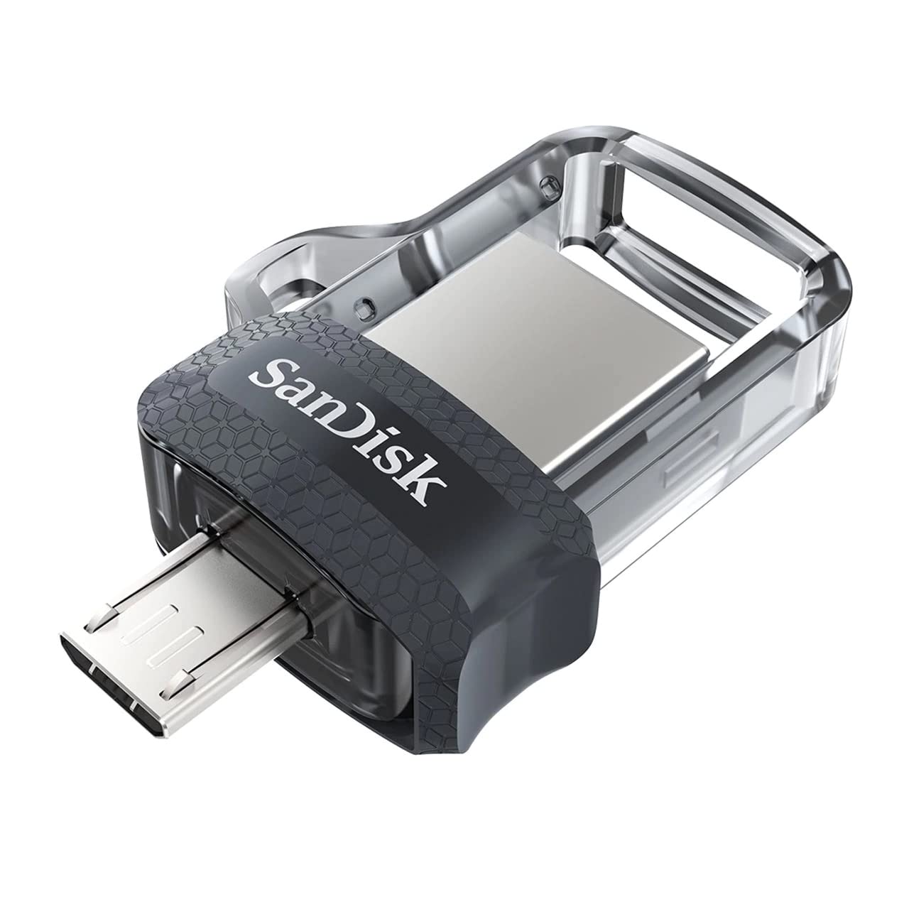 SanDisk Ultra Dual Drive 64GB - microUSB & USB 3.0 - Black - Model SDDD3-064G-G46 - Ideal for Android Devices & Computers