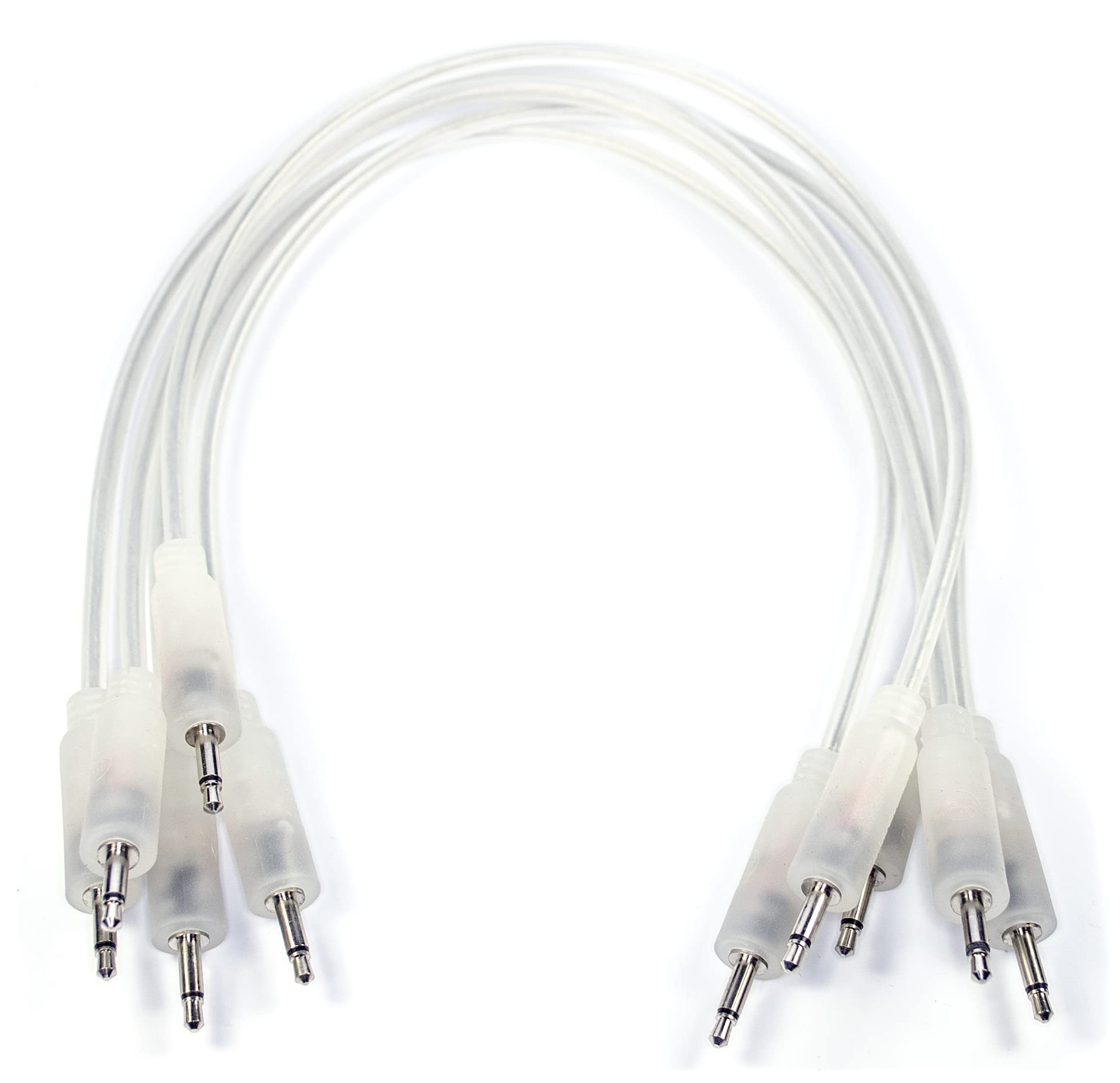 Heinakroon Led Cv Patch Cables Eurorack Modular Test Leads, 5 Pack (11.8)