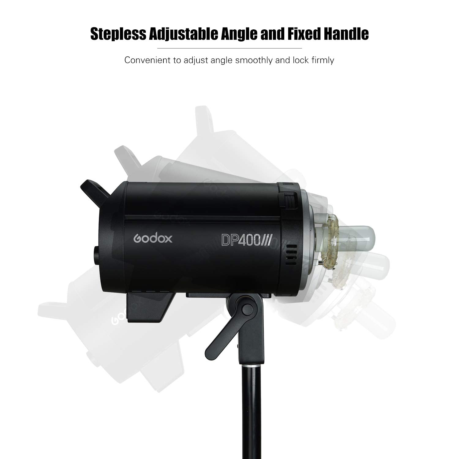 Godox Dp400Iii Studio Flash Light 400Ws 2.4G Wireless X System Strobe Lighting With Bowens Mount 5600K Color Temperature Photogr