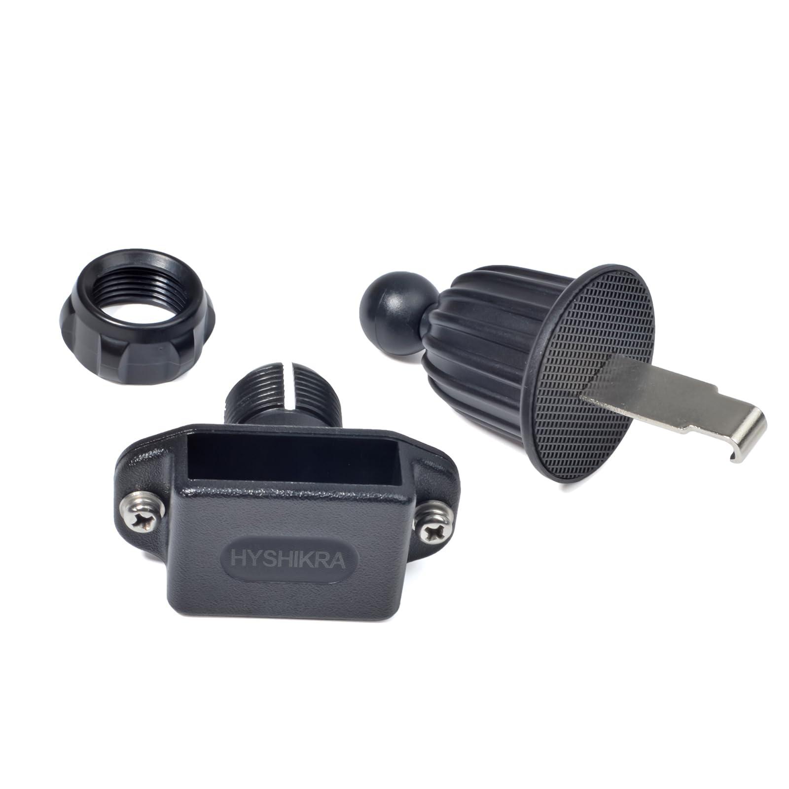 Hyshikra Car Radio Holder, Air Vent Car Mounting, Car Hands Free Clamp Cradle Vehicle Compatible With Baofeng Uv5R Retevis Motor