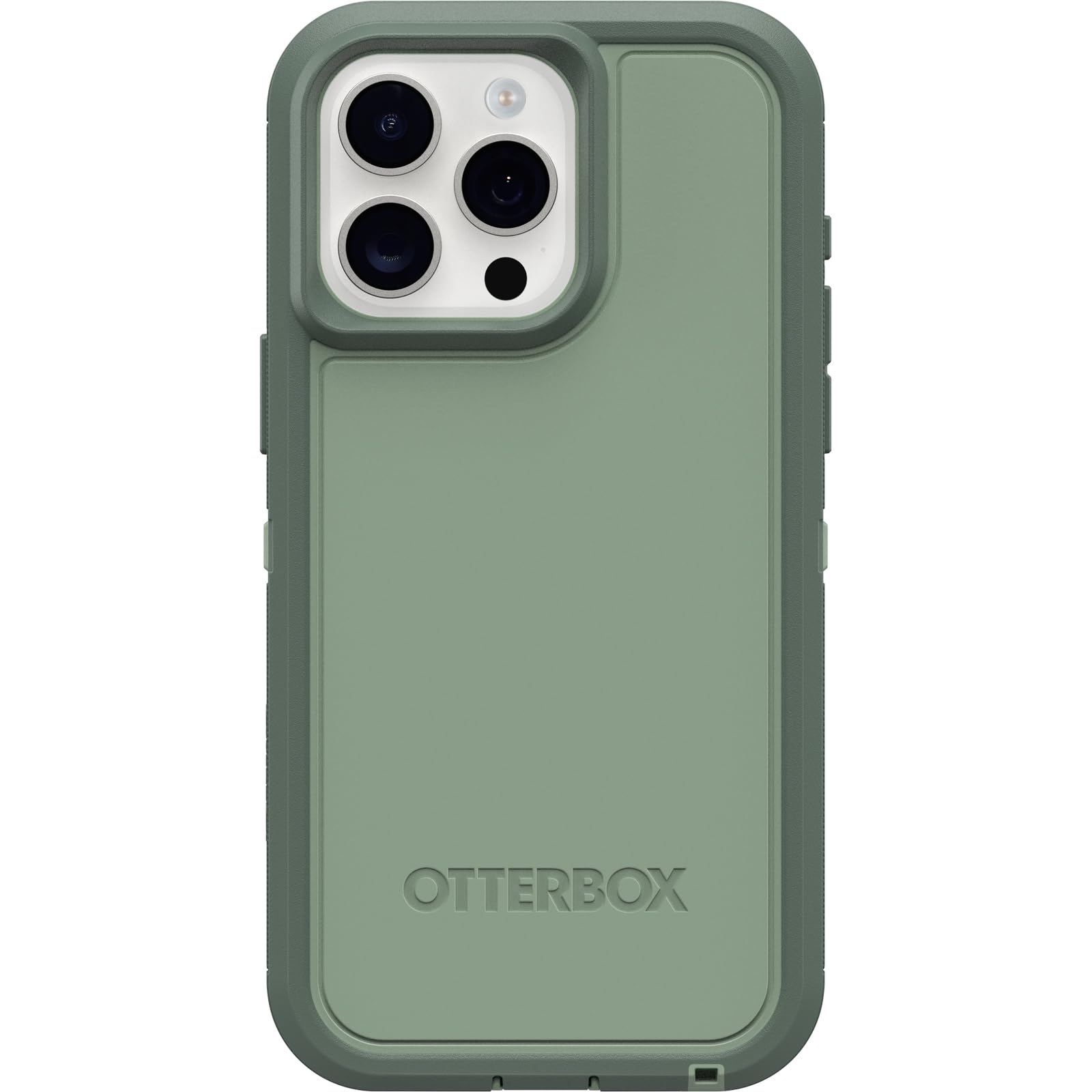 Otterbox Iphone 15 Pro Max (Only) Defender Series Xt Case   Emerald Isle (Green), Screenless, Rugged, Snaps To Magsafe, Lanyard