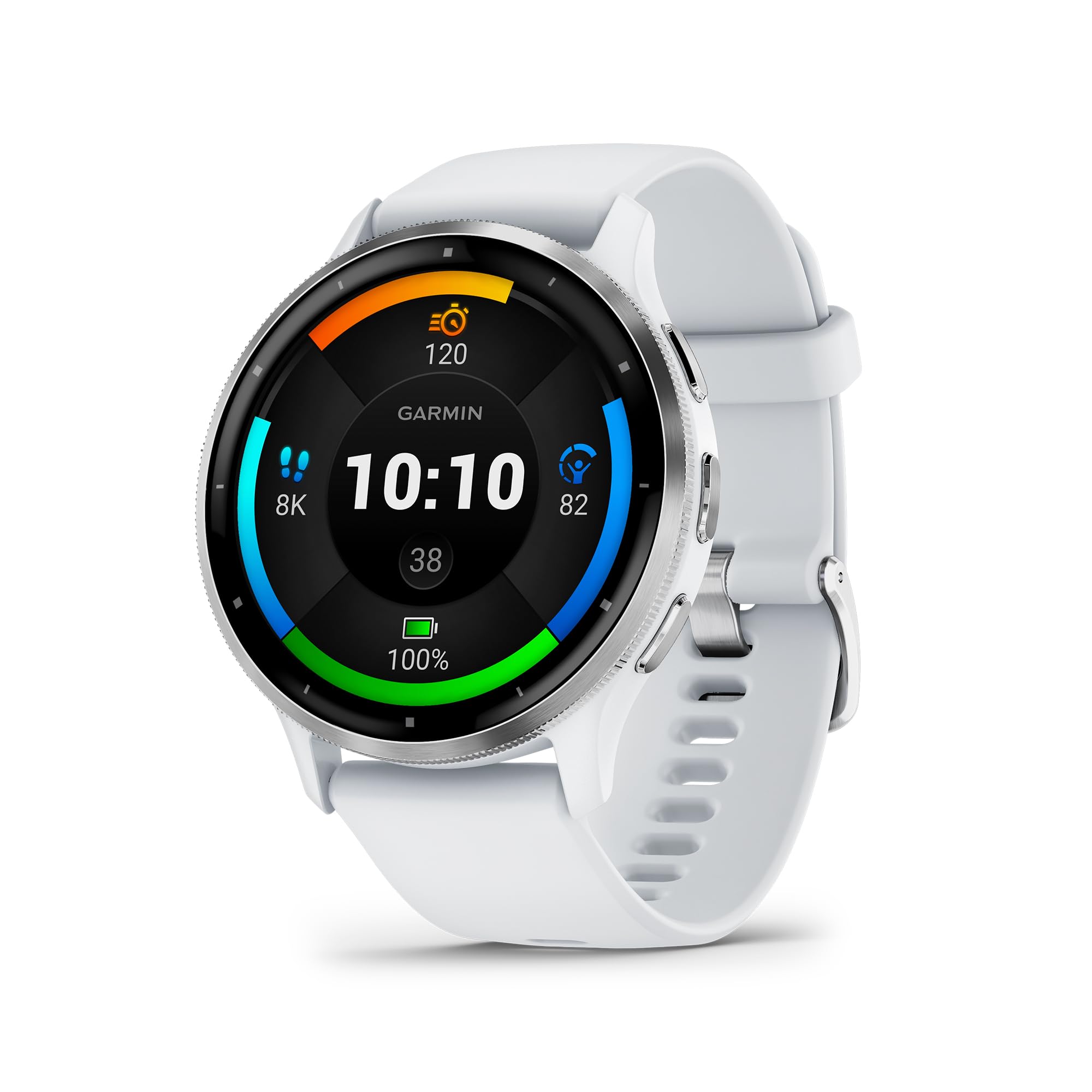Garmin Venu 3, Gps Smartwatch With Amoled Display, Whitestone | Advanced Health And Fitness Features, Up To 14 Day Battery Life,