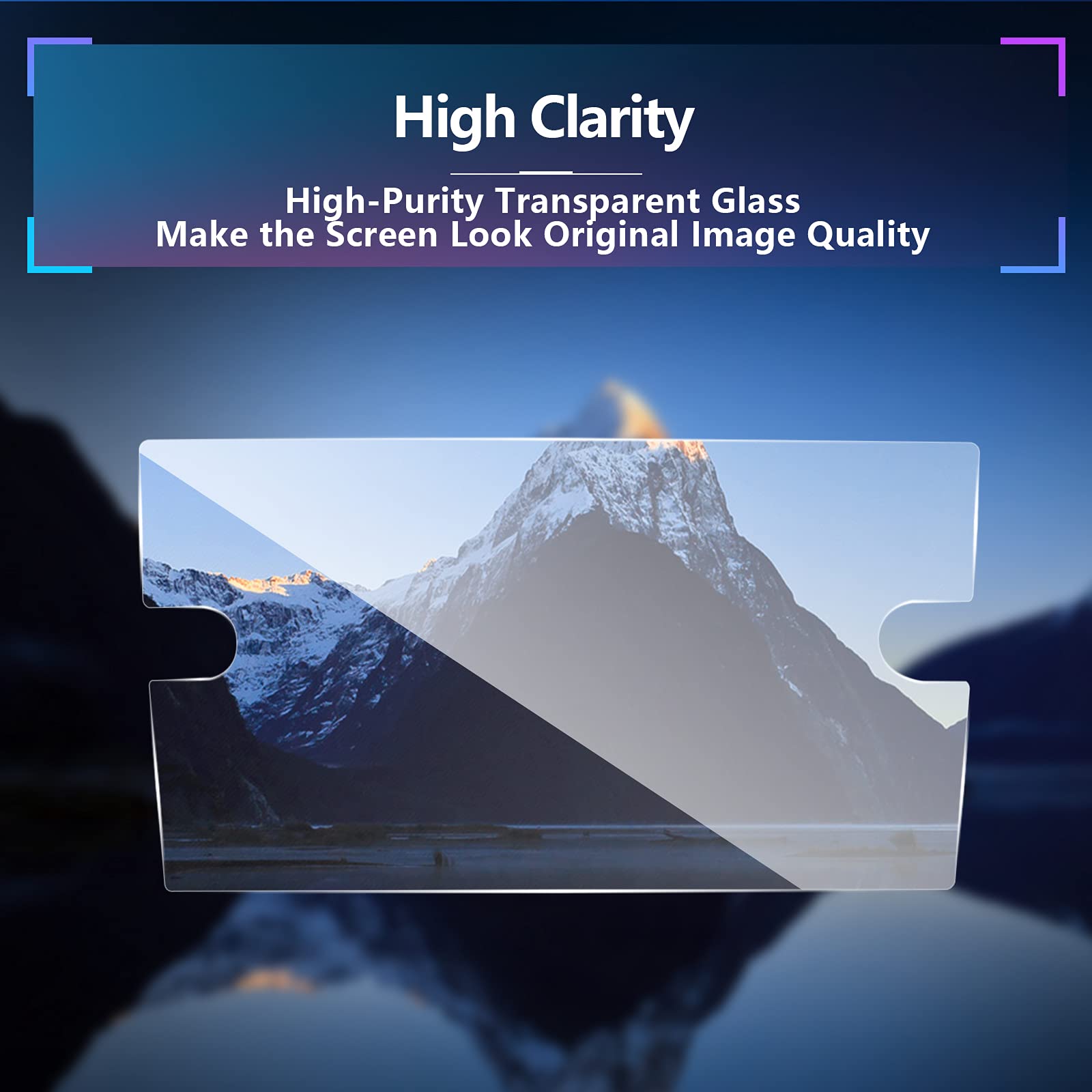 Sxcy For 2018 2024 Vw Tiguan/Taos 2018 2023 Atlas/Arteon Screen Protector 8 Inch 2024 Tiguan Taos Se Sel Accessories(Not For Atlas Se/ Taos /Tiguan S)