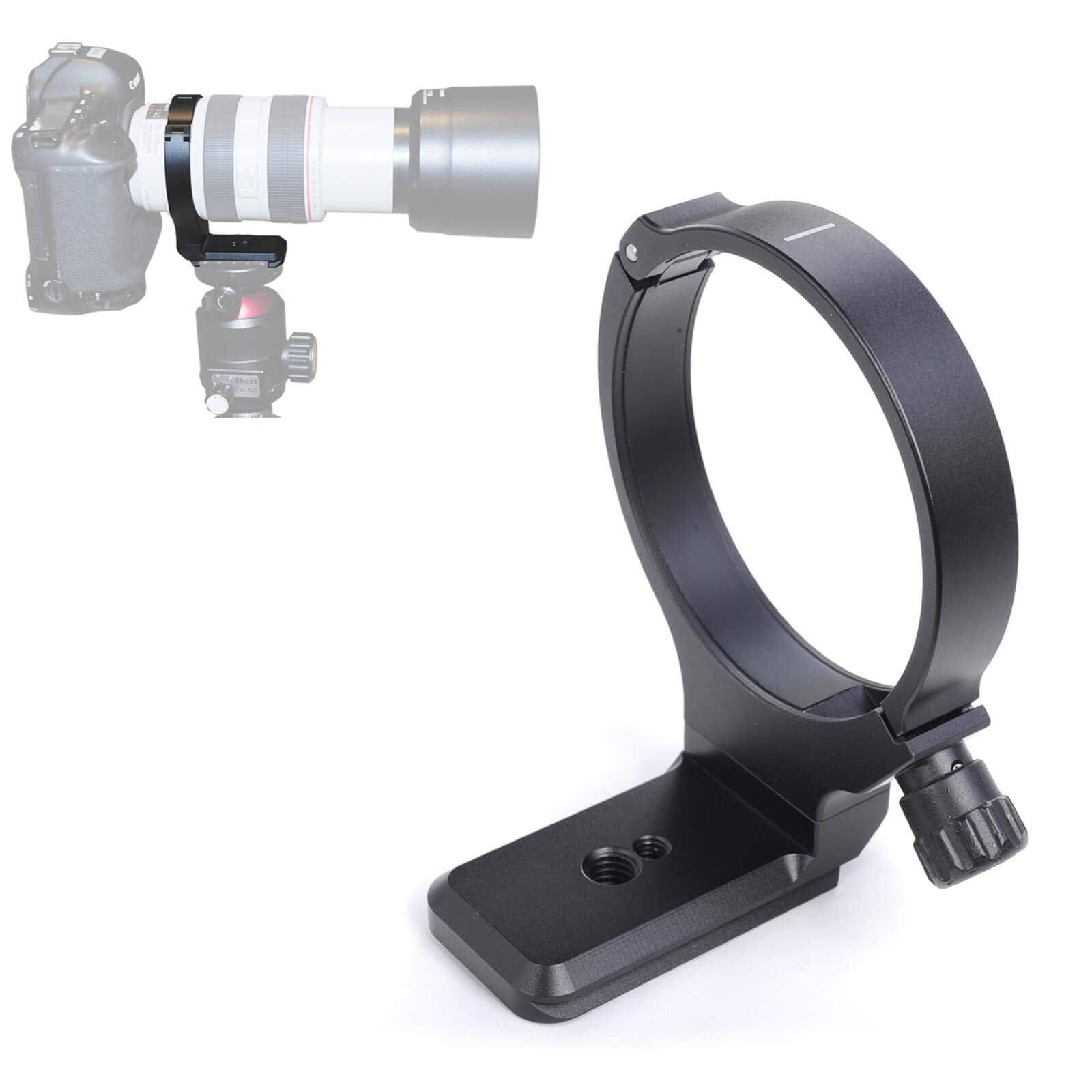 Ishoot Tripod Mount Ring For Canon Ef 28 300Mm F/3.5 5.6L Is Usm, Lens Collar Support For Canon Ef 70 300Mm F/4 5.6L Is Usm Cnc,