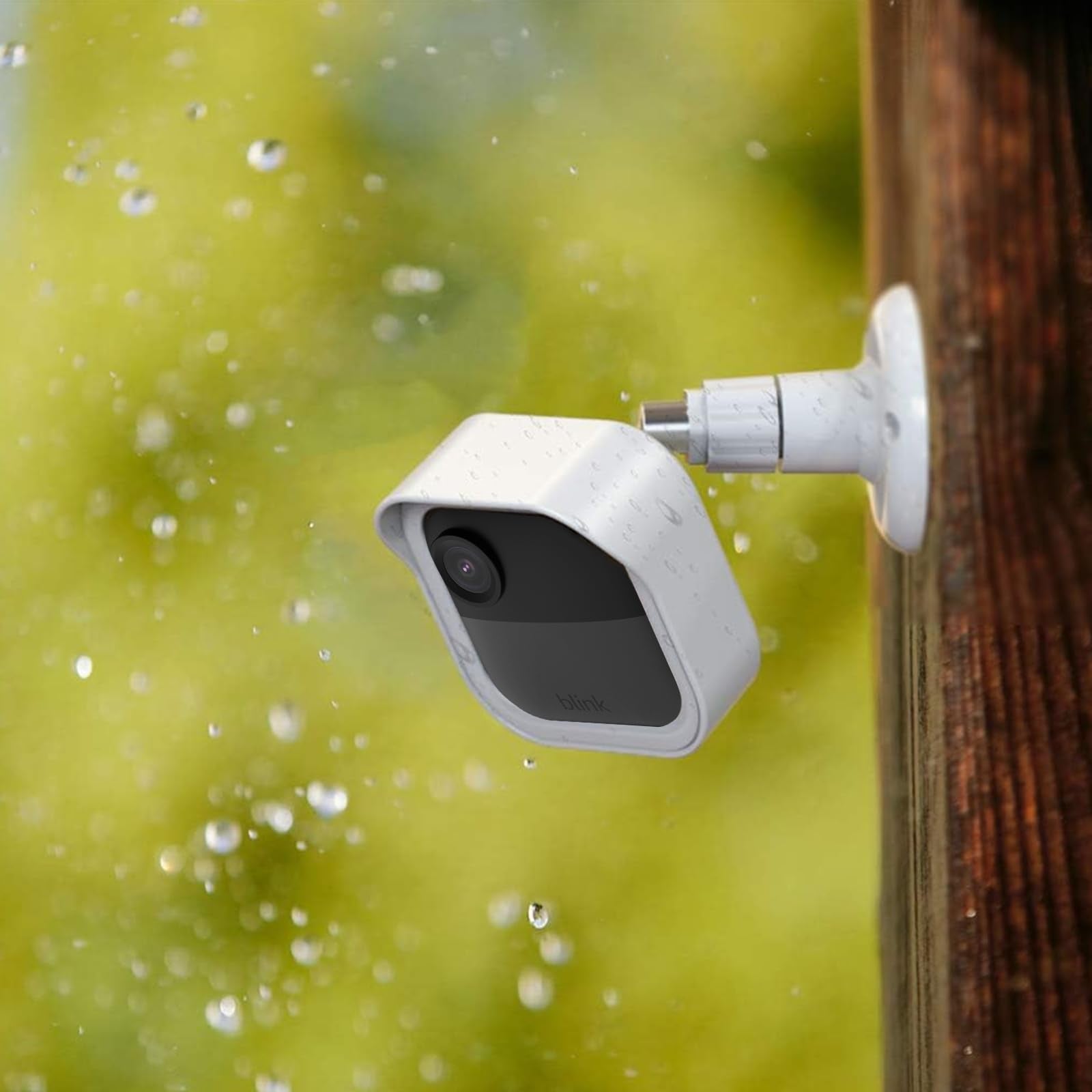 Blink Outdoor 4 (4Th Gen) Wall Mount, Weatherproof Protective Cover And 360 Degree Adjustable Mount With Blink Sync Module 2 Outlet Mount For Blink Outdoor Indoor Security Camera (White, 1 Pack)