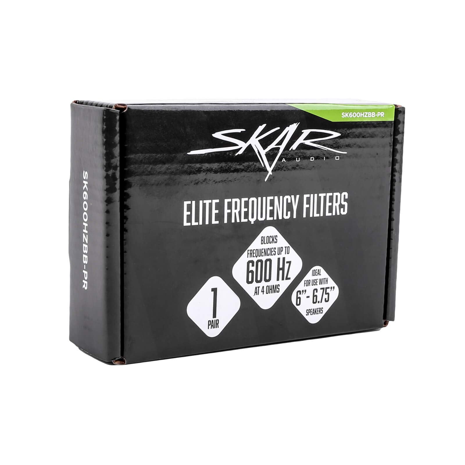 Skar Audio Sk600Hzbb Pr Elite Frequency Filters   Eliminates Frequencies 0 600 Hz At 4 Ohms   Pair