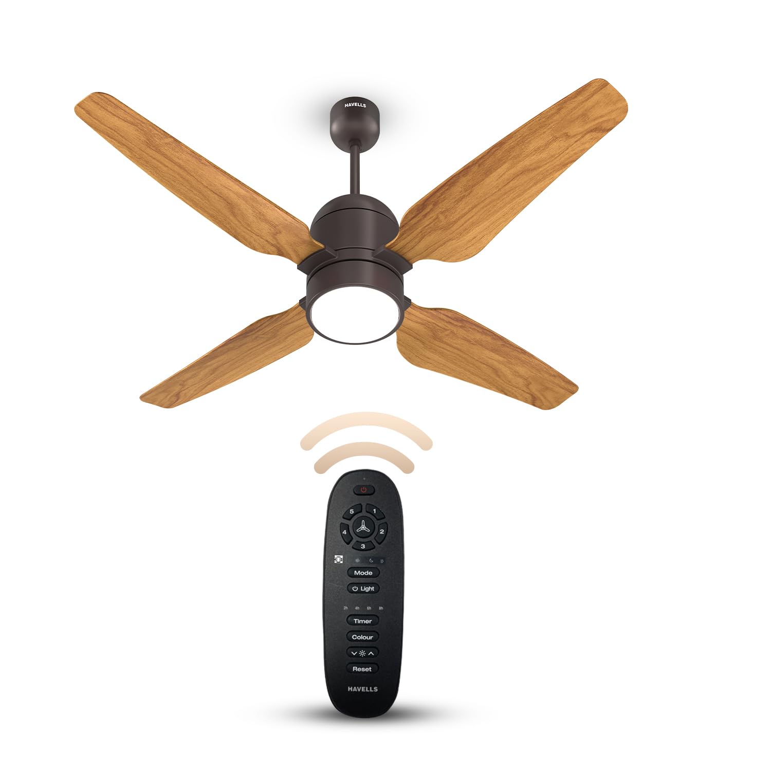 Havells 1200Mm Momenta Underlight Bldc+ Ceiling Fan | Remote Controlled, Smart Fan, Iot Enabled, Alexa & Google Home Compatible