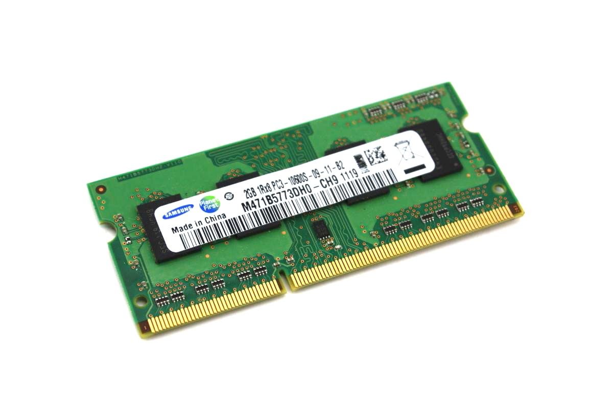 Genuine Samsung M471B5773Dh0 Ch9 Memory Laptop 2Gb 1Rx8 Pc3 10600S Ddr3 M471B5773Dh0 Ch9