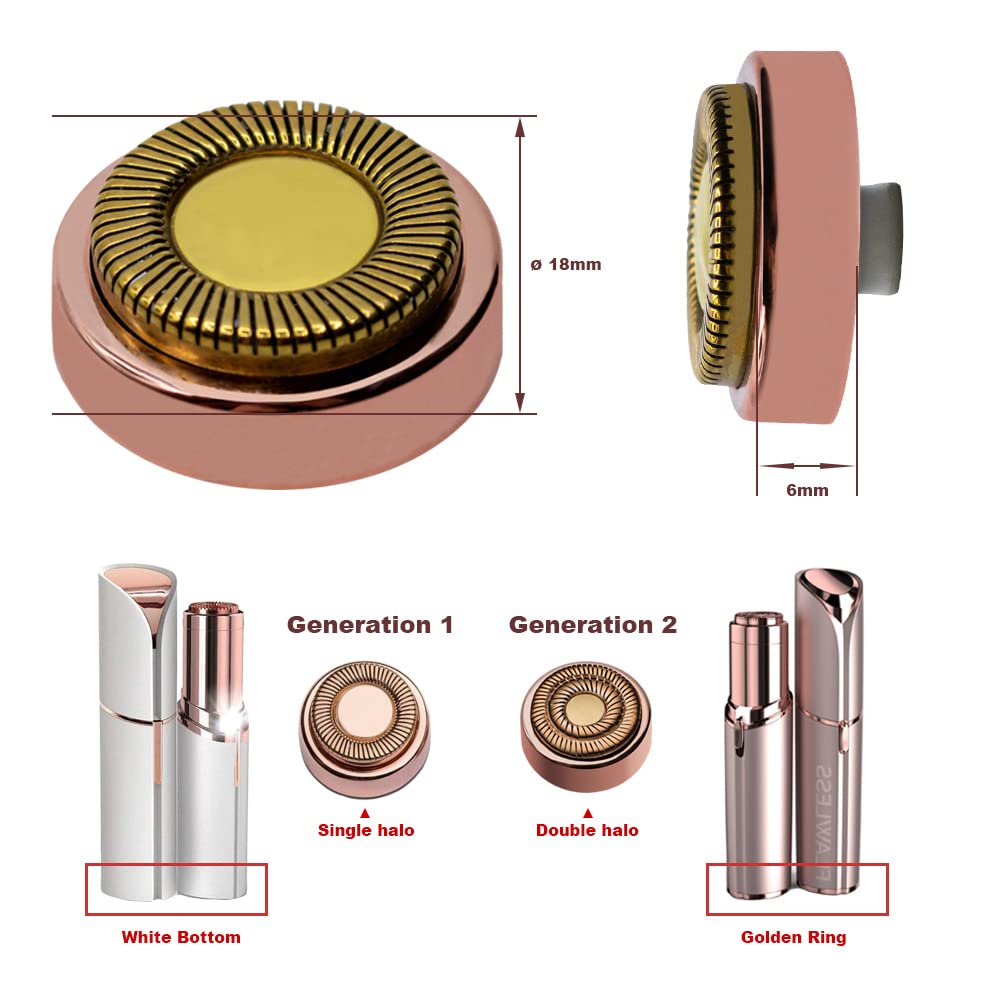 Finishing Touch Flawless Replacement Heads