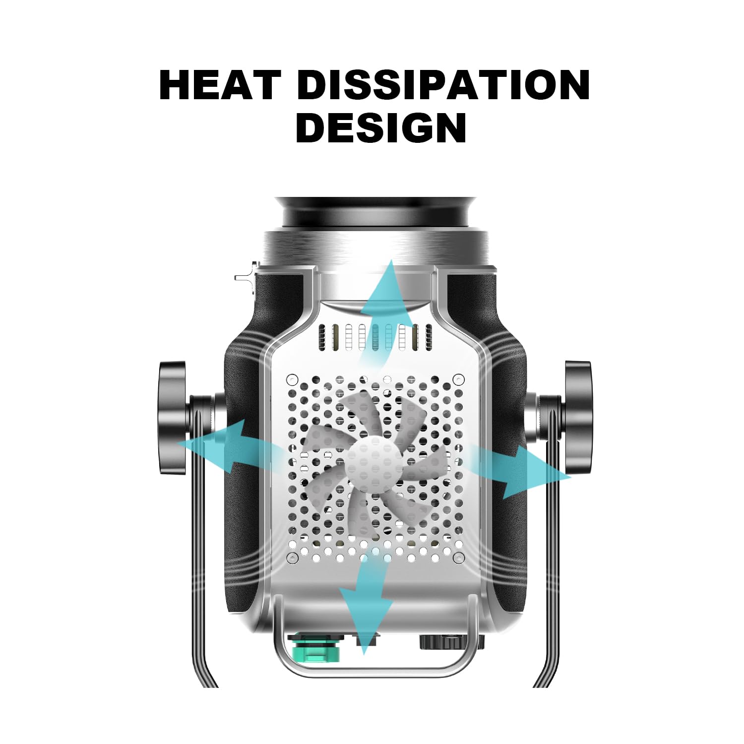 Gvm 300W Video Light Kit, Studio Lighting With Bowens Mount, 2700~7500K,112000Lux@0.5M Photography Lighting With App Dmx, Cri 97