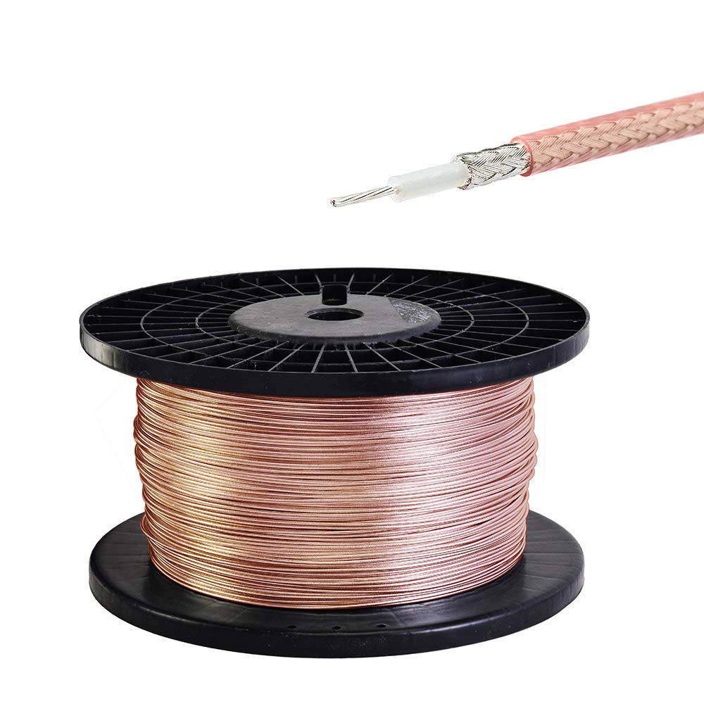Superbat wlaniot RG 316 Cable Low Loss RF Coaxial Coax Cable for DIY 20 Feet (6.09 Meters)