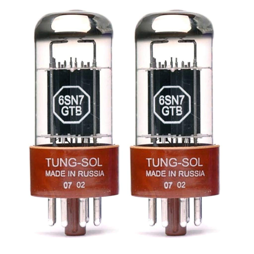 New Gain Matched Pair (2) Tung Sol Reissue 6Sn7Gtb Vacuum Tubes 6Sn7 6Sn7Gt
