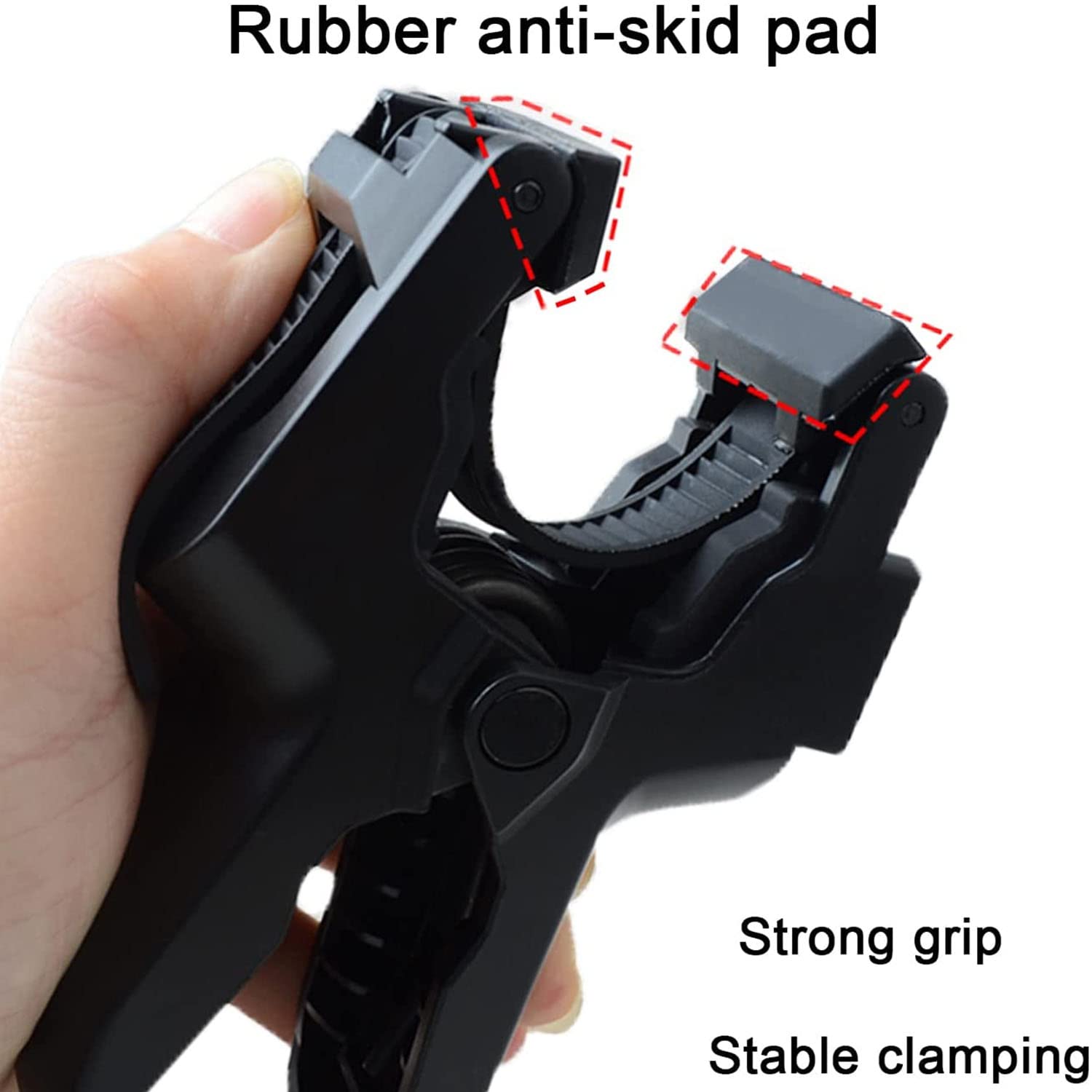 Fitstill Jaws Flex Clamp Mount With Adjustable Gooseneck 19 Sections Compatible With Go Pro Hero 13,12,11,10,9,8,7,6,5,4,Session, 3+,3,2,1,Max,Fusion,Dji Osmo Action 1/2/3 Action Cameras