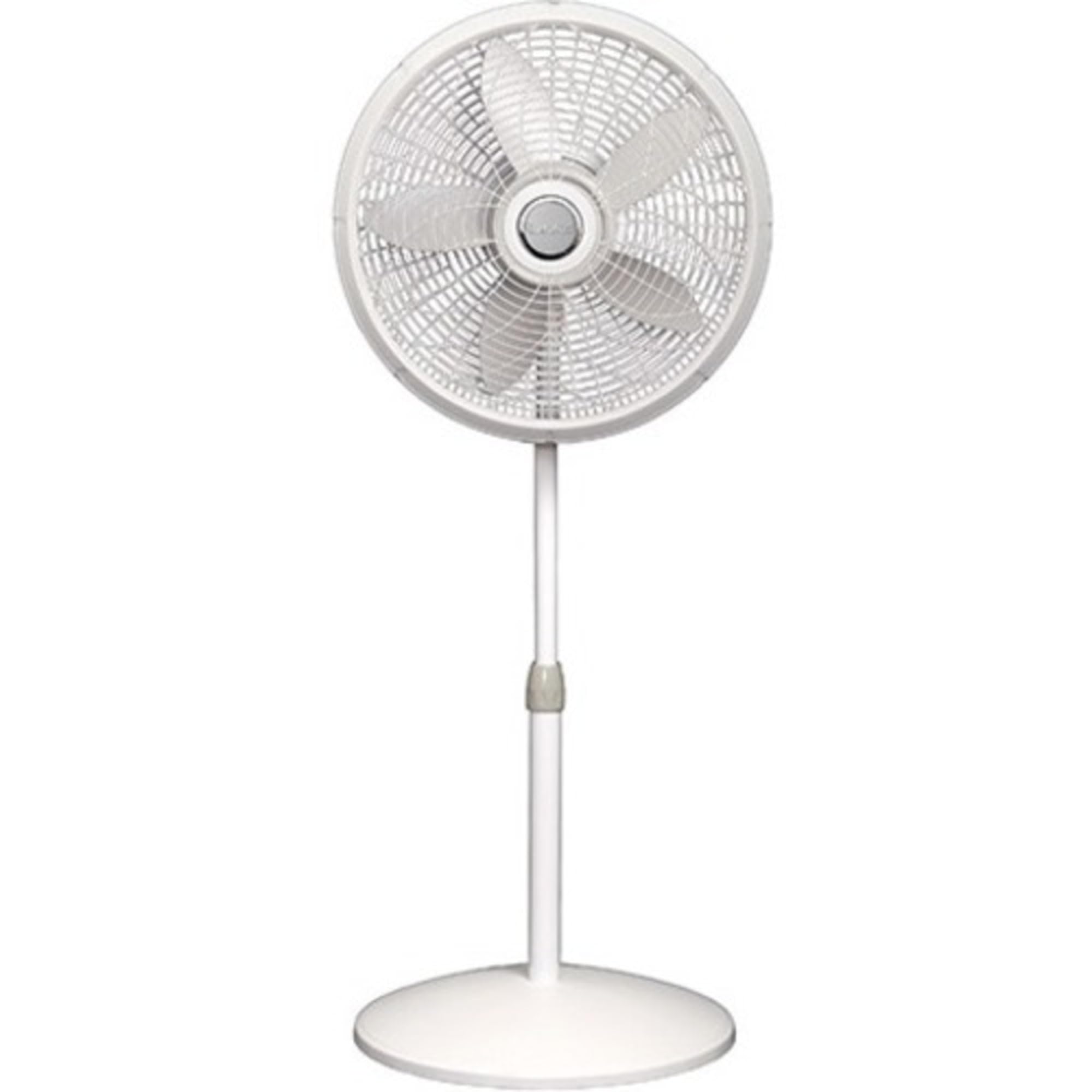Lasko Lasko 18 Adjustable Elegance & Performance Pedestal, 3 Speed, White (1820) Household Fans, 18''