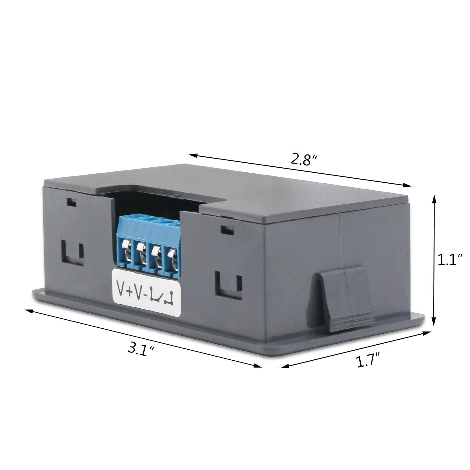 Drok Time Delay Relay 2Pcs, Dc 6 30V Timer Relay 12V 24V 0.01S 9999Min 50Ma Digital Timer Cycle Delay Switch Module Ac 220V Powe