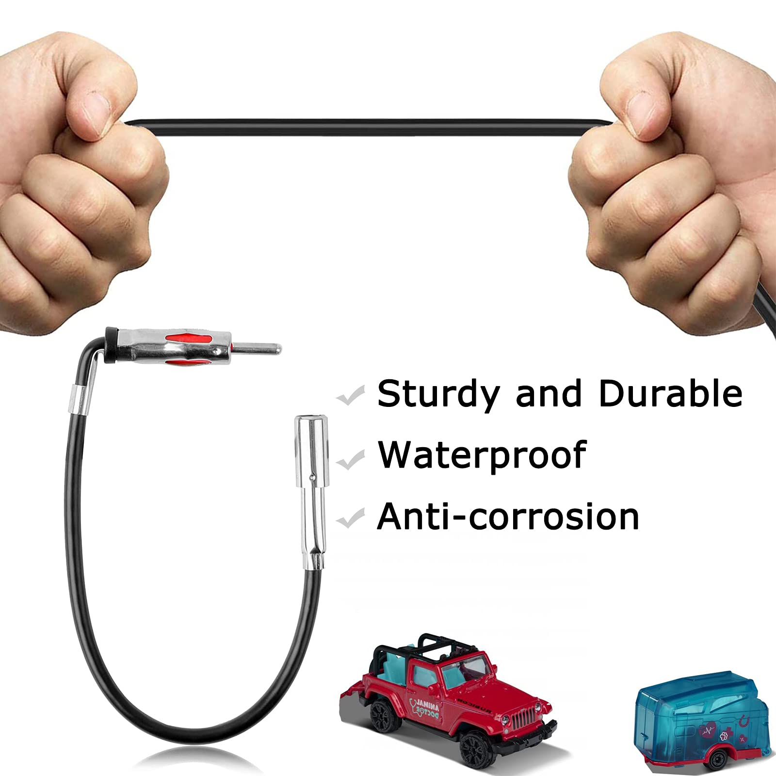 Red Wolf Radio Wiring Harness With Antenna Adapter Plug For 1989 2002 Chevy Gmc Buick Cadillac Aftermarket Stereo Install Connector Kit