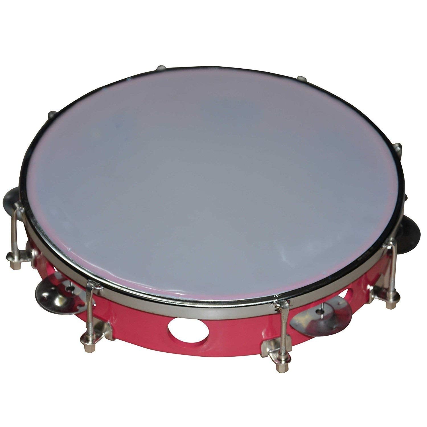 Music World fiber Dafli/Tambourine 8 inch Random color