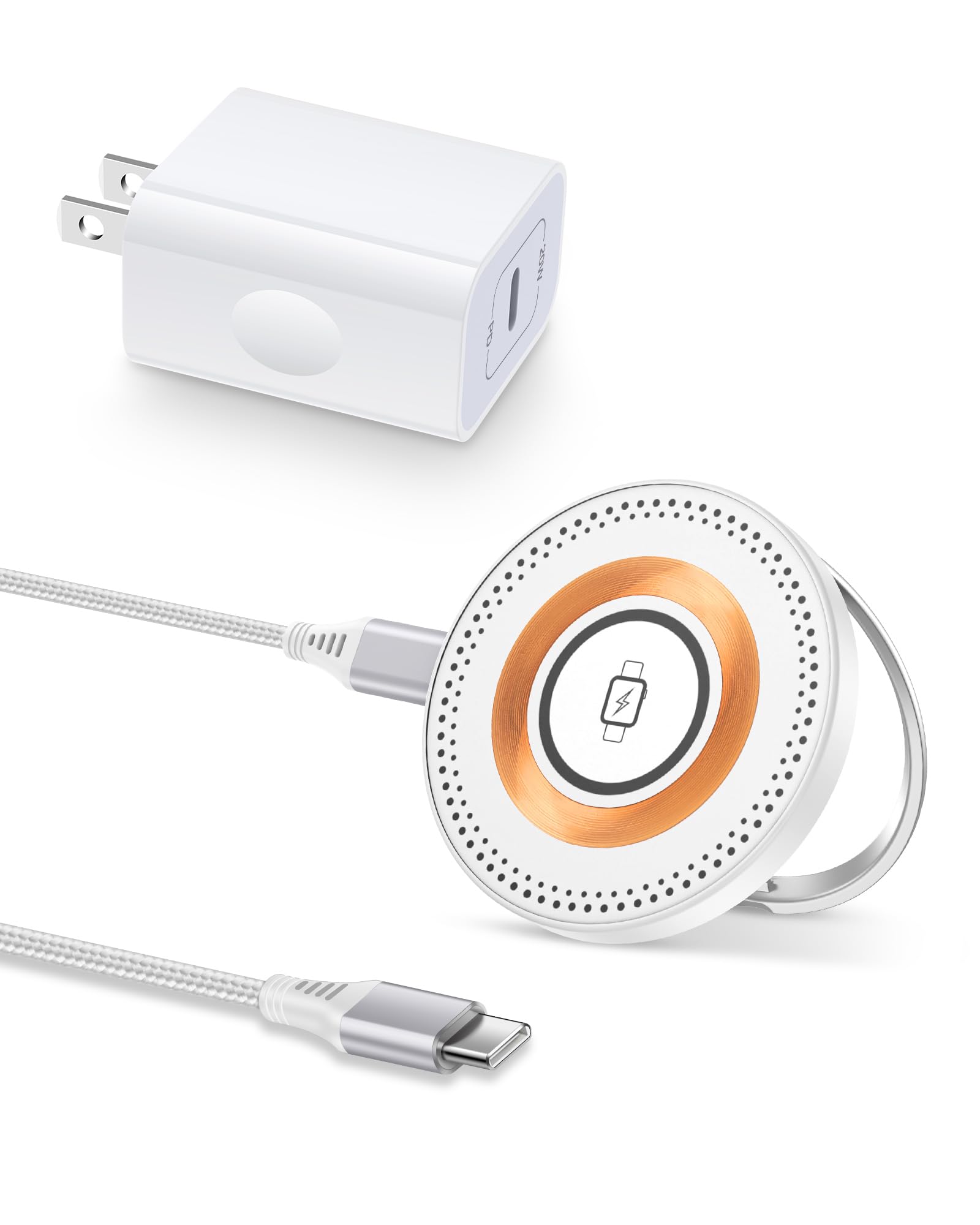 Magsafe Charger for iPhone 17, Magnetic Wireless Charger Fast Charging Pad for iPhone 17 Pro Max, 17Pro Air 16Pro Max 16 15 14, 