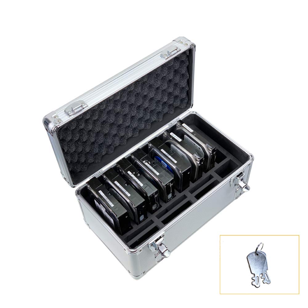 2.5'' / 3.5'' Ide Sata Hdd Aluminum & Eva Protection Suitcase