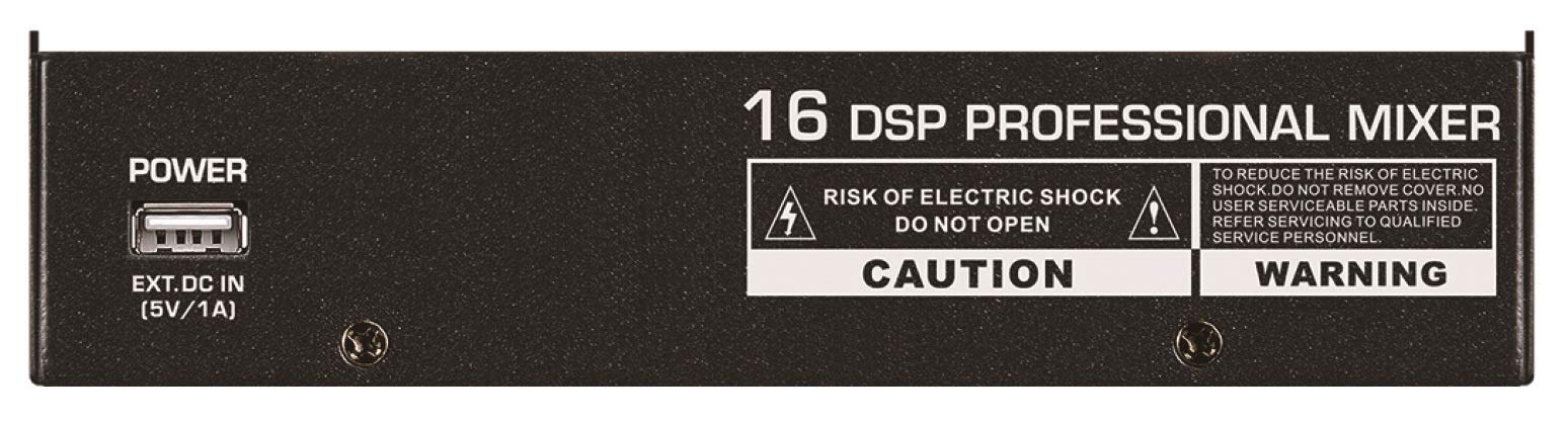 Audio2000'S Amx7352 Seven Channel Audio Mixer With Usb 5V Power Supply, Usb Interface, And Sound Effect