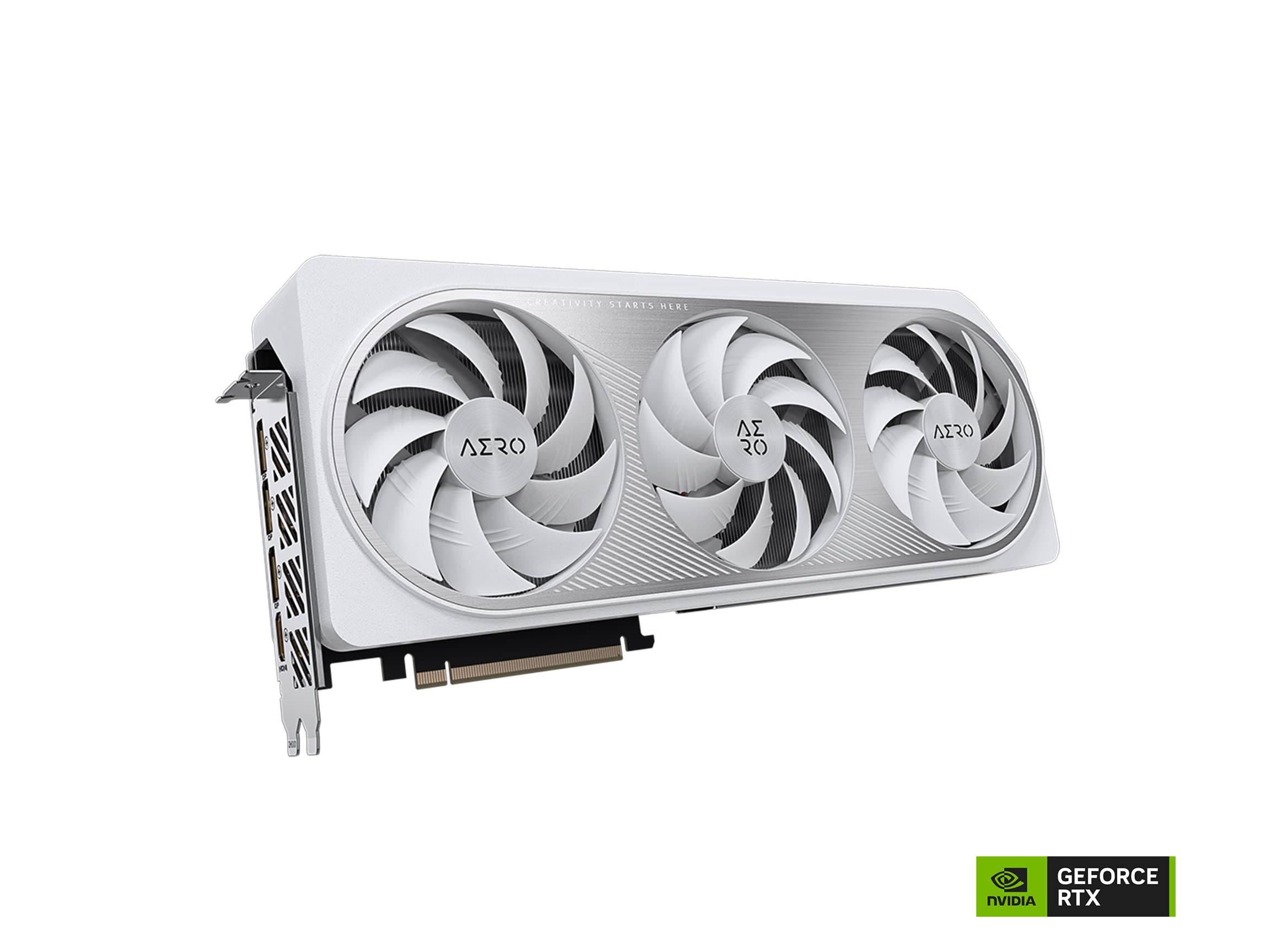 Gigabyte Geforce Rtx 4070 Ti Aero Oc 12G Graphics Card, 3X Windforce Fans, 12Gb 192-Bit Gddr6X, Gv-N407Taero Oc-12Gd Video Card