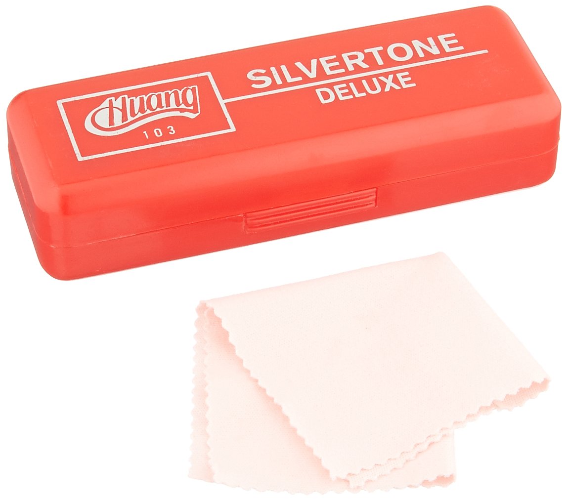 Huang H103C Silvertone Harmonica - Key Of C