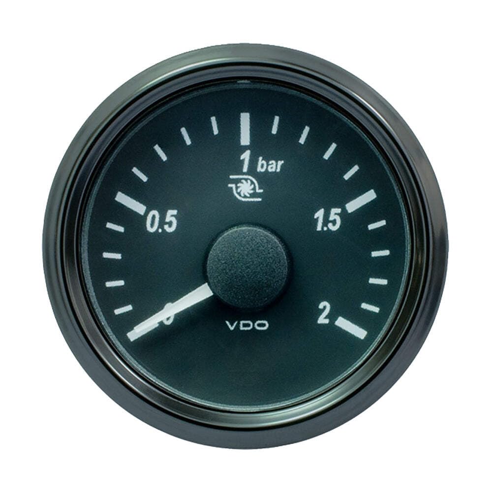 Vdo Singleviu 52Mm (2-1/16'') Turbo Pressure Gauge - 2 Bar - 0-180 Ohm,WBEEAB0BYGGN1QP