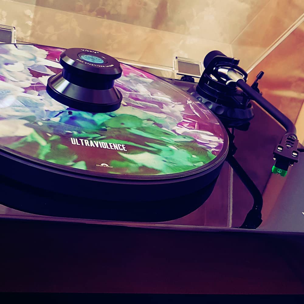 Viborg Lp320B Record Weight Turntable Disc Stabilizer 77X41Mm Aluminum Hifi Vinyl Clamp 11.3Oz Lp Phono Record Puck Turntable Le