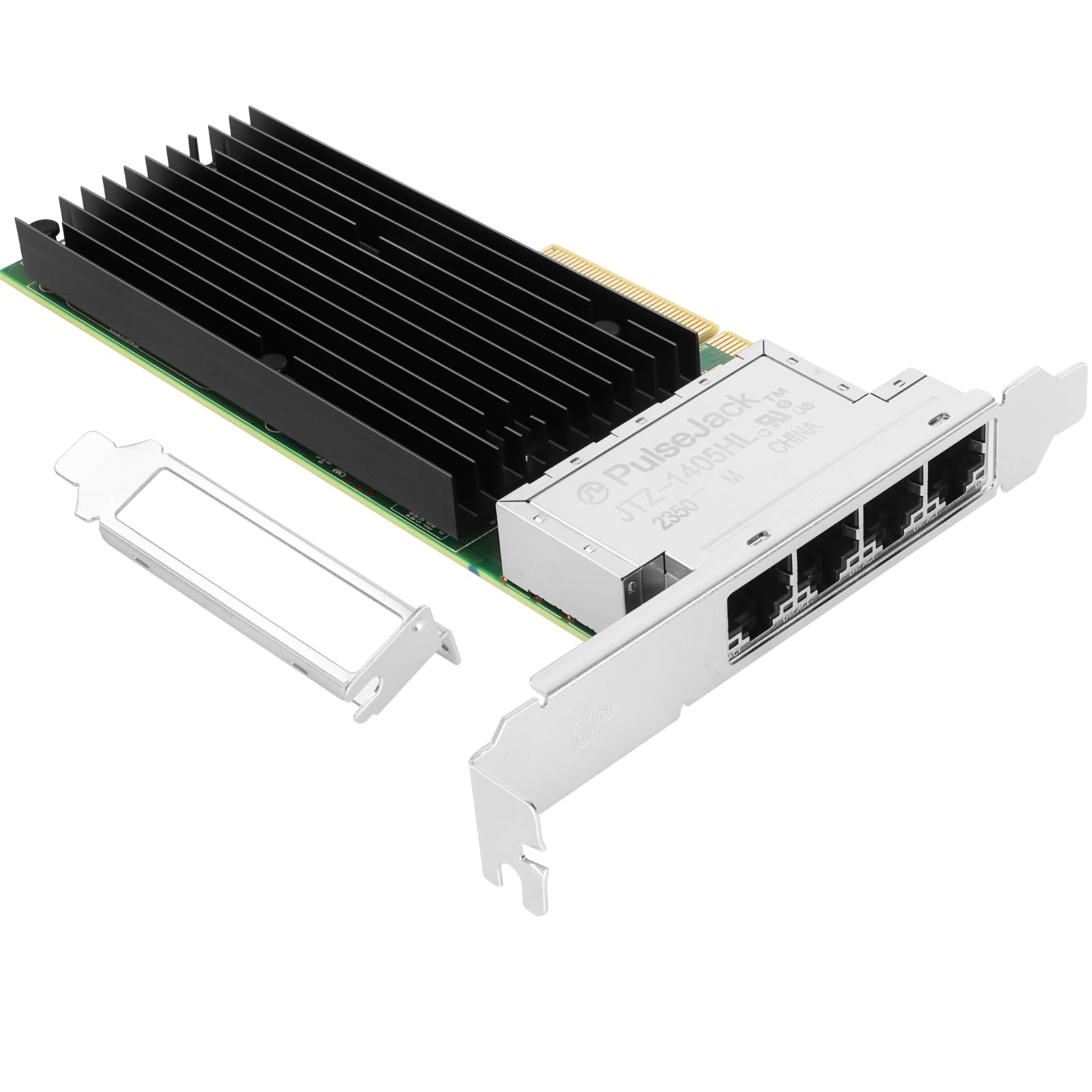 Vogzone For Intel X710 T4L 10Gb Quad Rj45 Ports Ethernet Lan Adapter With Intel X710Tm4 Chip, Pci Express V3.0(8.0Gt/S) X8 Nic S