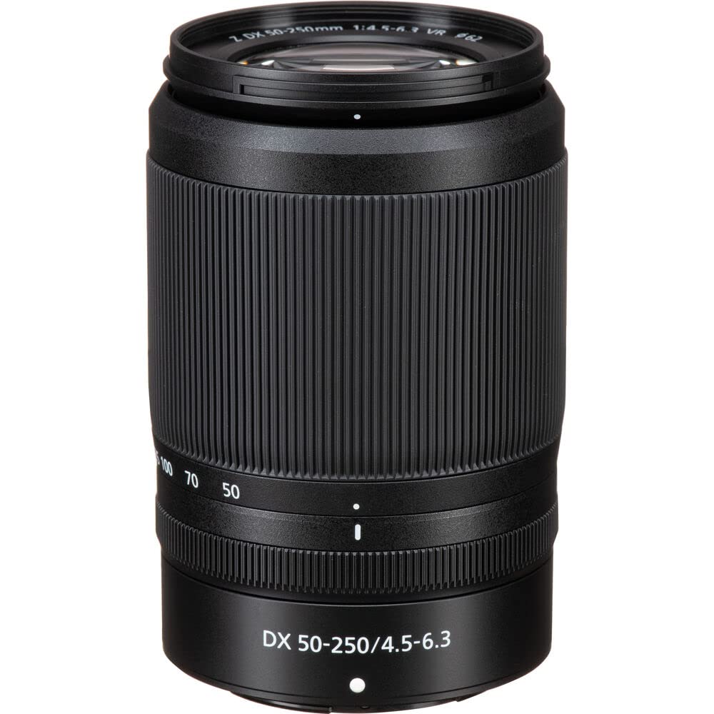 Nikon Nikkor Z Dx 50-250Mm F/4.5-6.3 Vr Telephoto Zoom Lens Z Series Mirrorless Cameras (20085) + Filter Kit + Cap Keeper + Clea