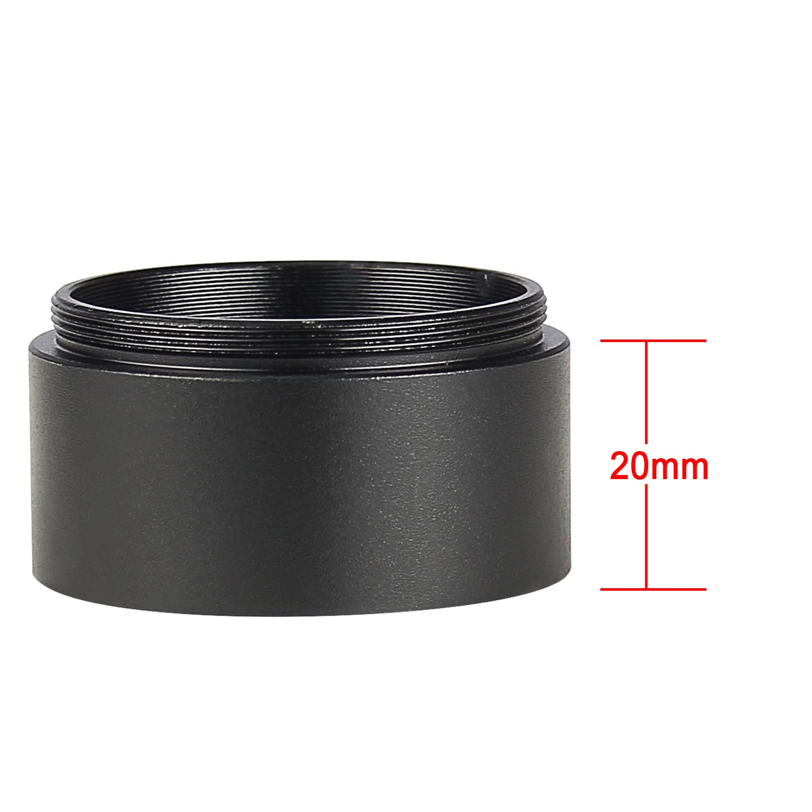 Celticbird 20Mm Astronomical T Thread Spacer Ring / T2 Thread Extension Tube   T Mount Extension Ring   M42X0.75 On Both Sides