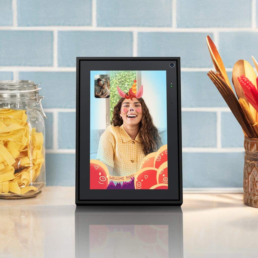 Facebook Portal Mini   Smart Video Calling 8    Touch Screen Display With Alexa   Black
