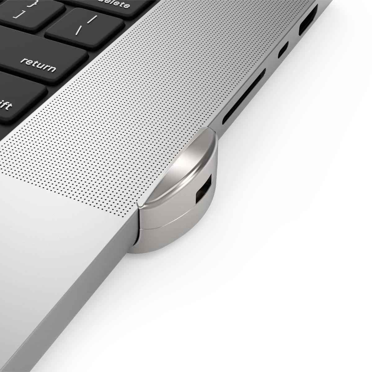 Ledge Lock Adapter For Macbook Air 13In M2-M5 Silver